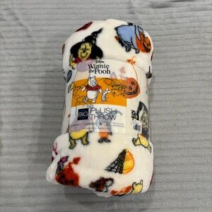 Disney Winnie the Pooh Plush Throw Blanket 5' x 6 ft The Big One